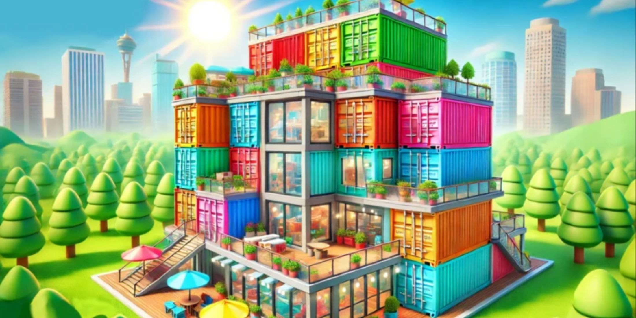 Super Container House Tycoon - house