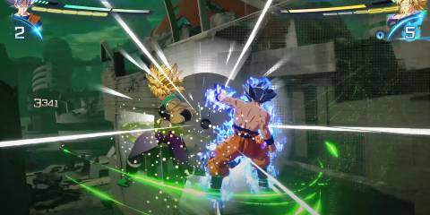 A single frame of the Super Counter animation in Sparking Zero