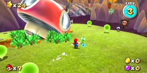 Super Mario Galaxy gameplay