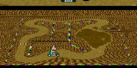 Super Mario Kart Dirt Track