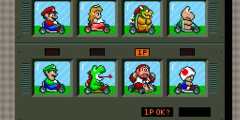Super Mario Kart Roster