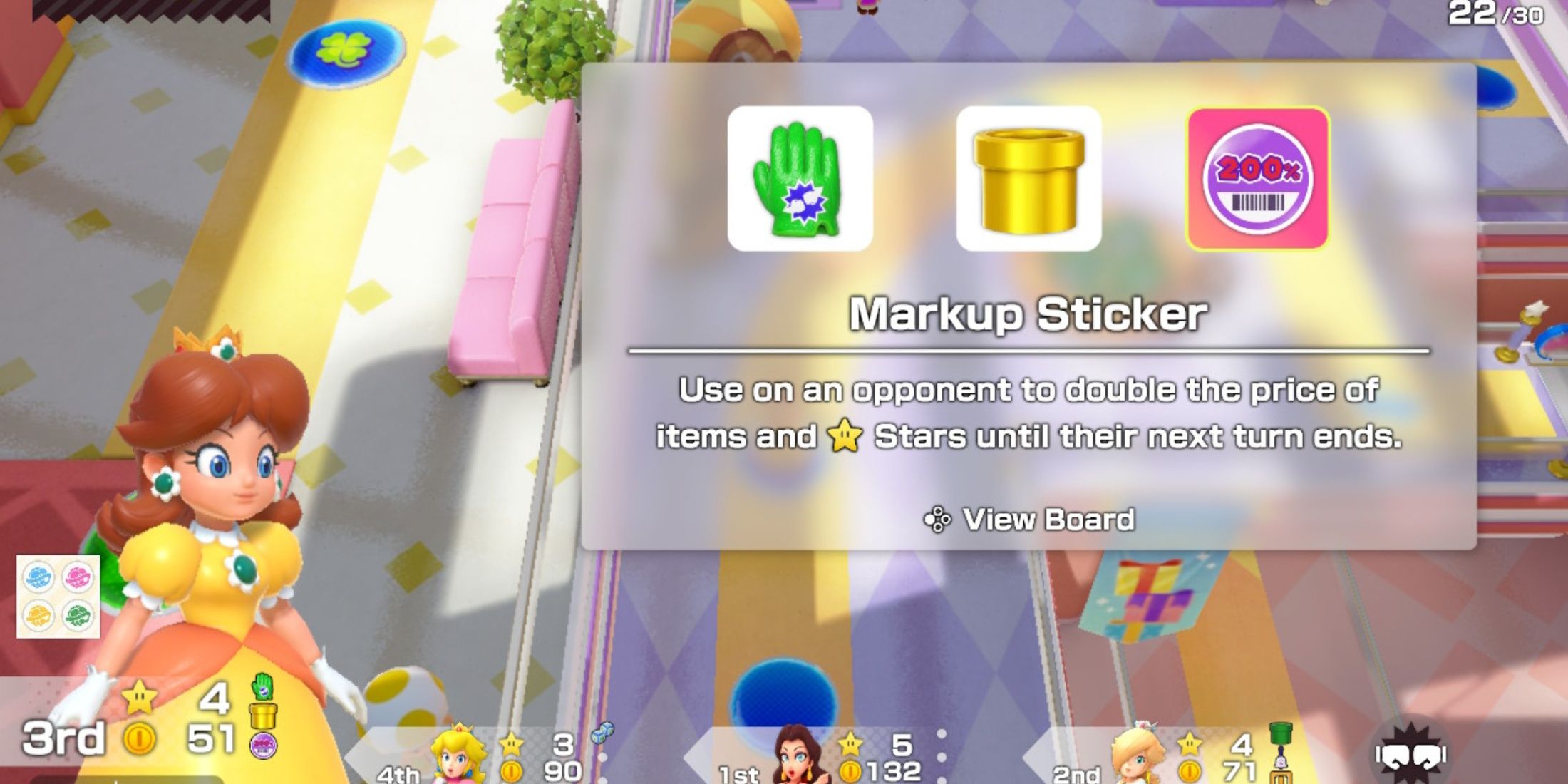 super mario party jamboree markup sticker in inventory