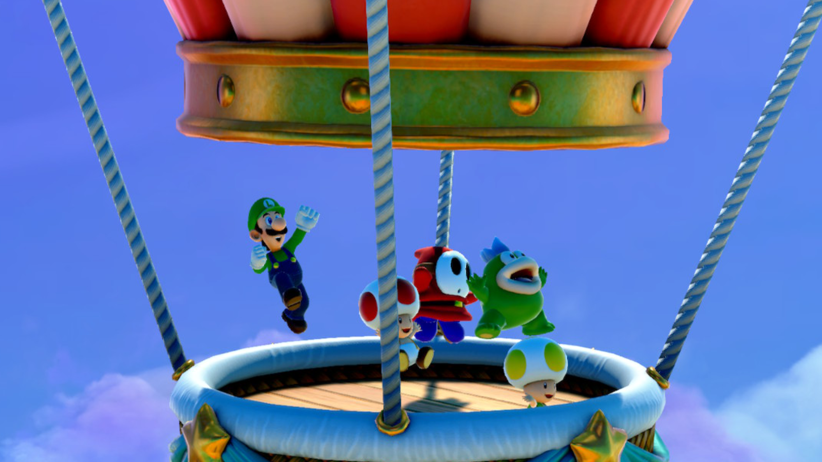 Super Mario Party Jamboree Secrets Hot Air Balloon Luigi Shy Guy Spike Toad