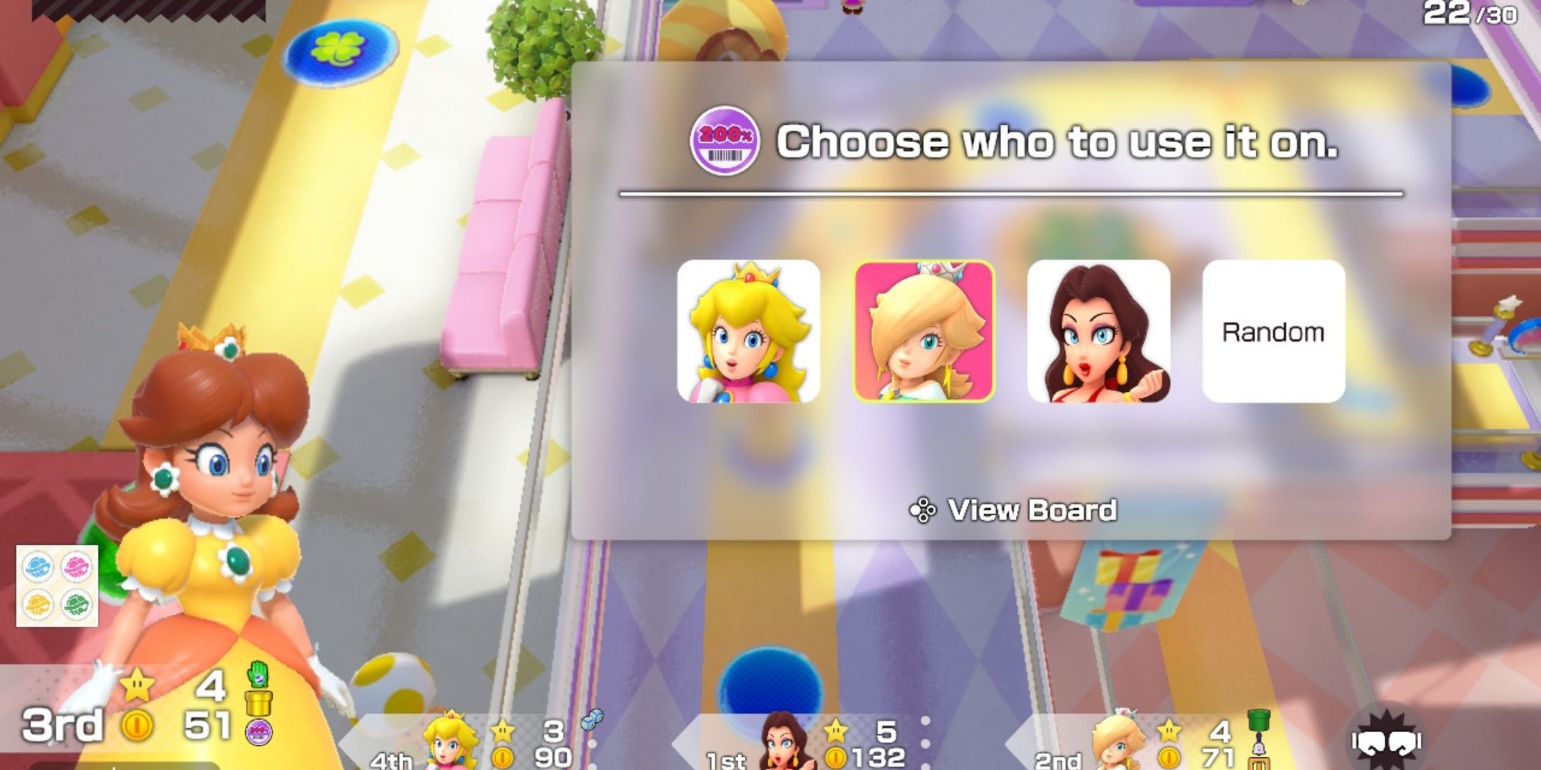 super mario party jamboree using markup sticker on rosalina