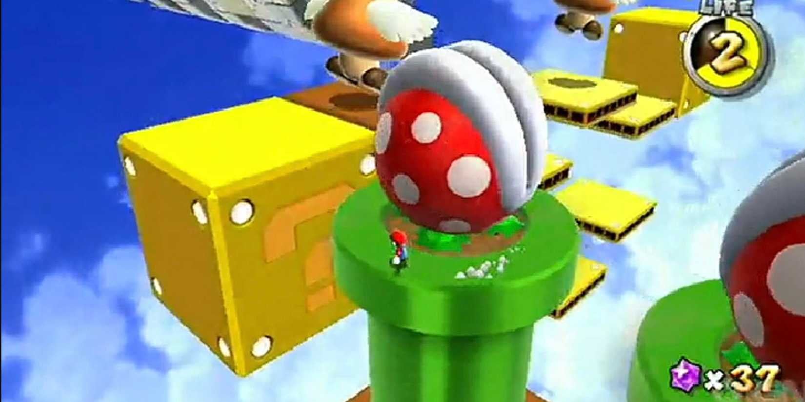 Super Massive Galaxy with giant Piranha Plants