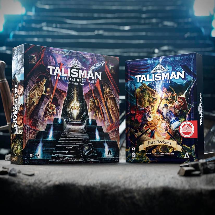 Talisman Alliances Fate Beckons Board Game and base game