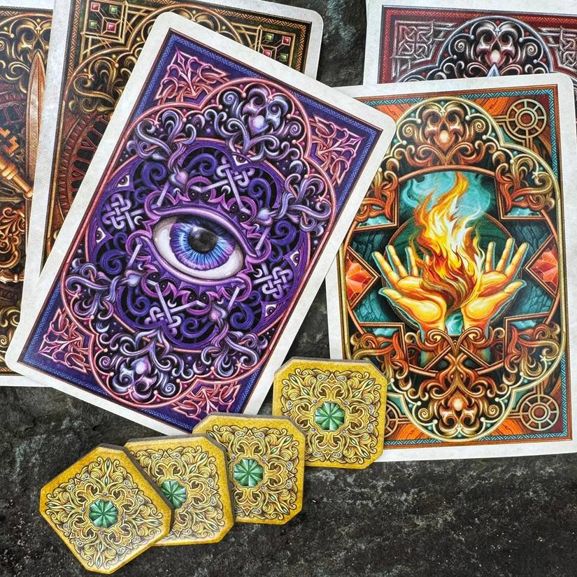 Talisman Alliances Fate Beckons Board Game design