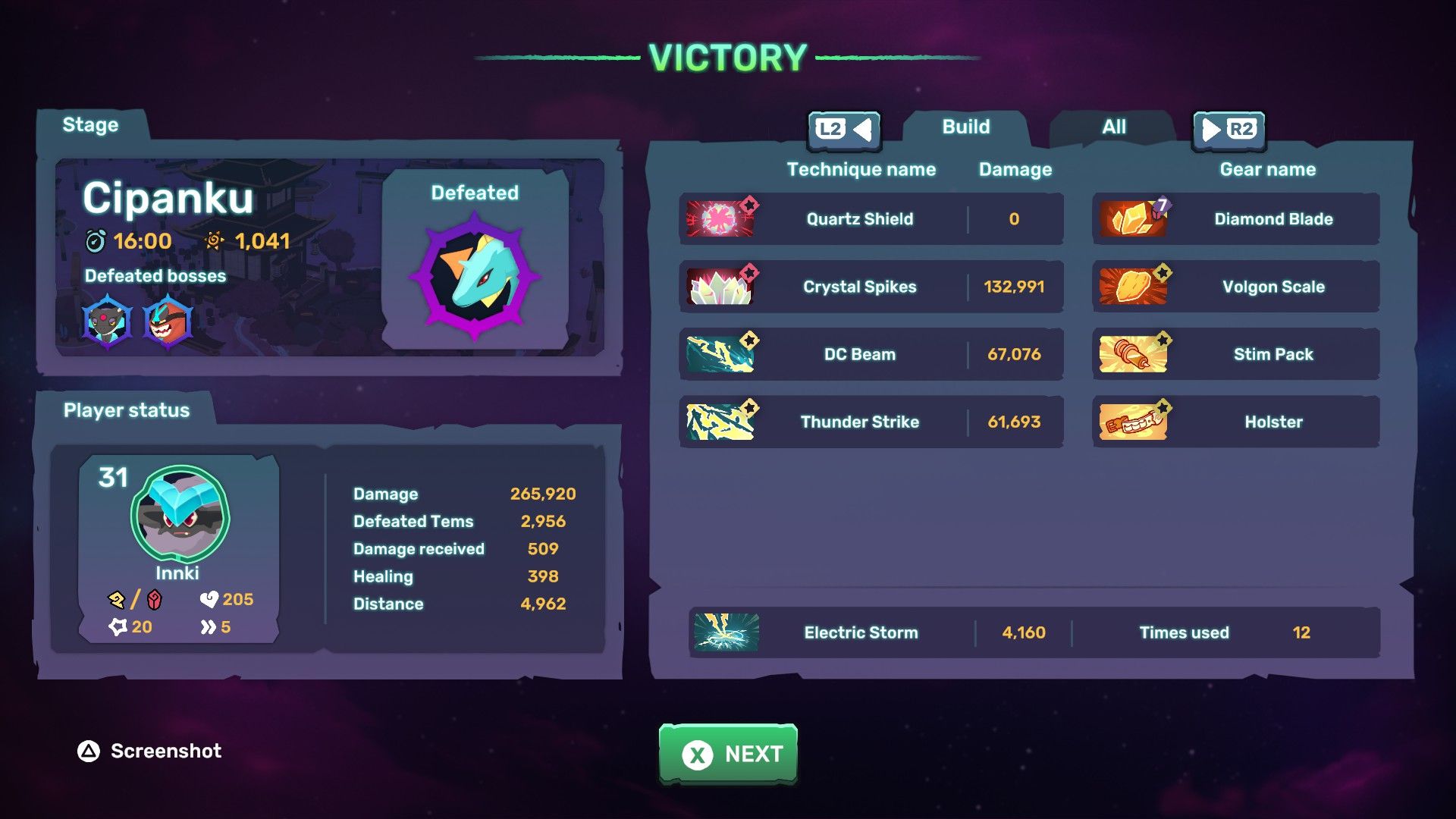 Temtem Swarm_Innki Victory