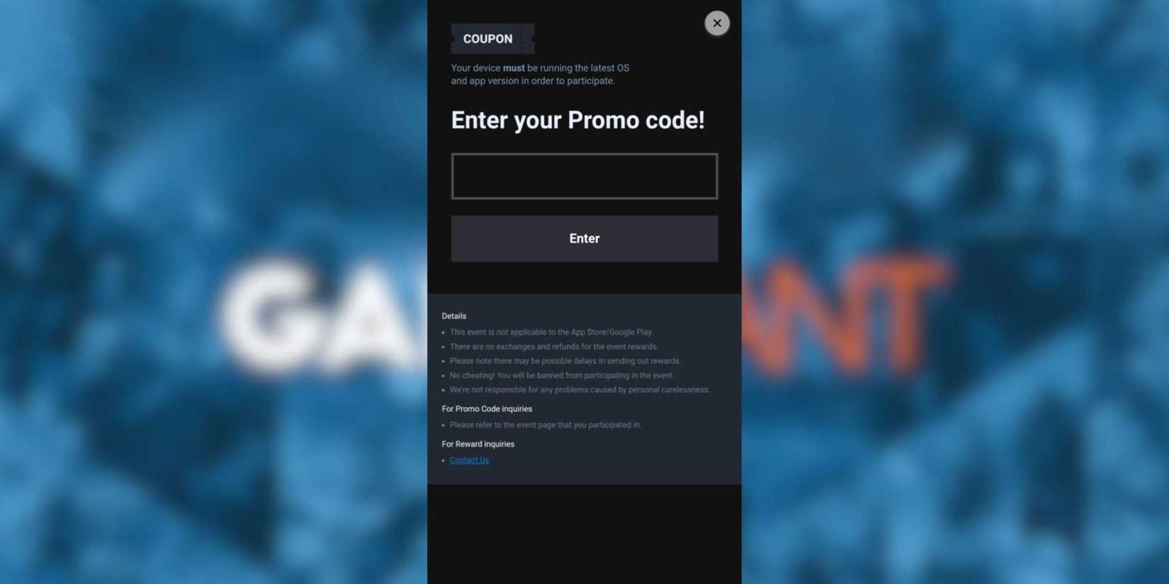 The Crown Saga the codes tab