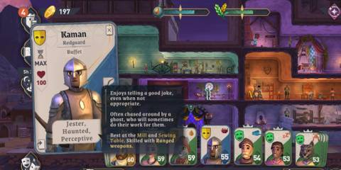 the perceptive trait in the elder scrolls castles.