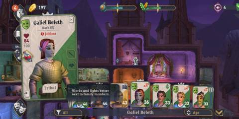 the tribal trait in the elder scrolls castles.