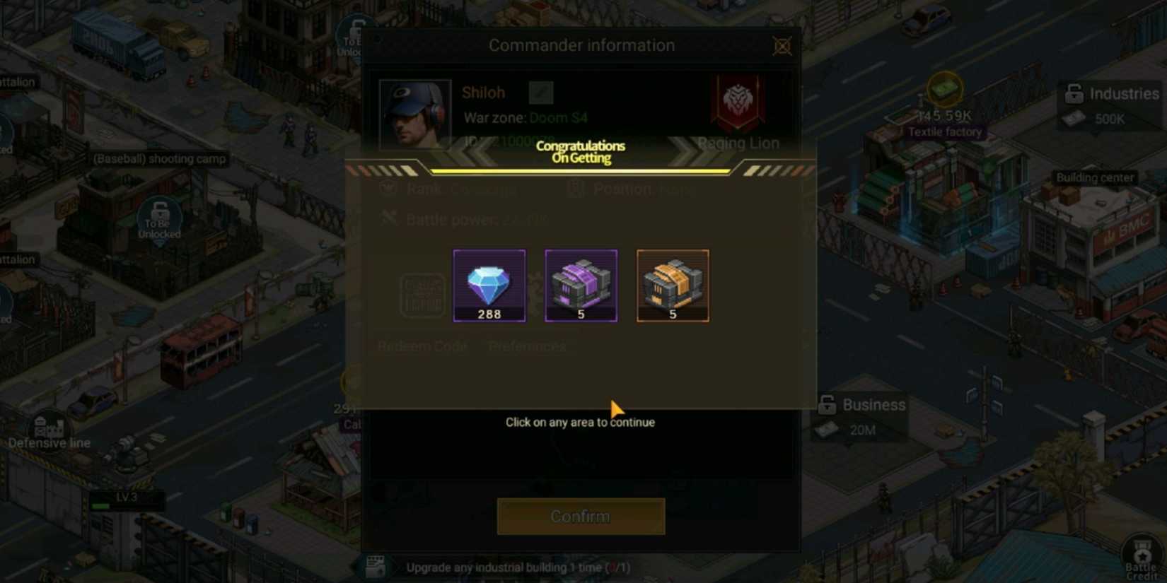 The Final Moment rewards