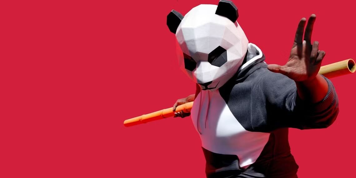 the-finals-panda-skin-bamboo-brawler-on-red-background