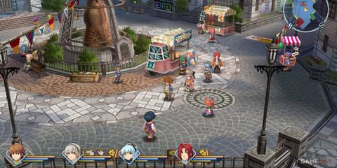 The Legend Of Heroes Trails In The Sky characters walking