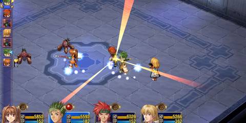 The Legend of Heroes Trails In The Sky SC combat