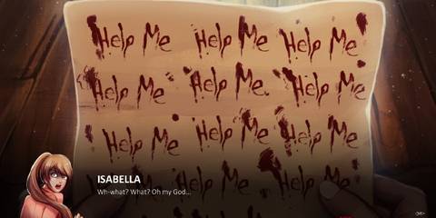 The Letter Isabela reads the chain letter