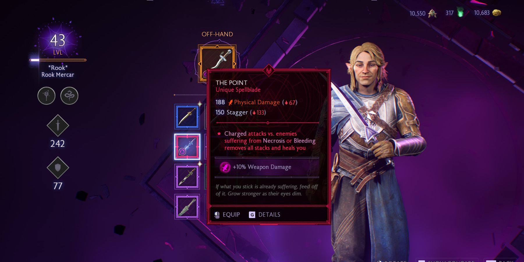 Cómo encontrar la espada mágica puntiaguda en Dragon Age: The Veilguard