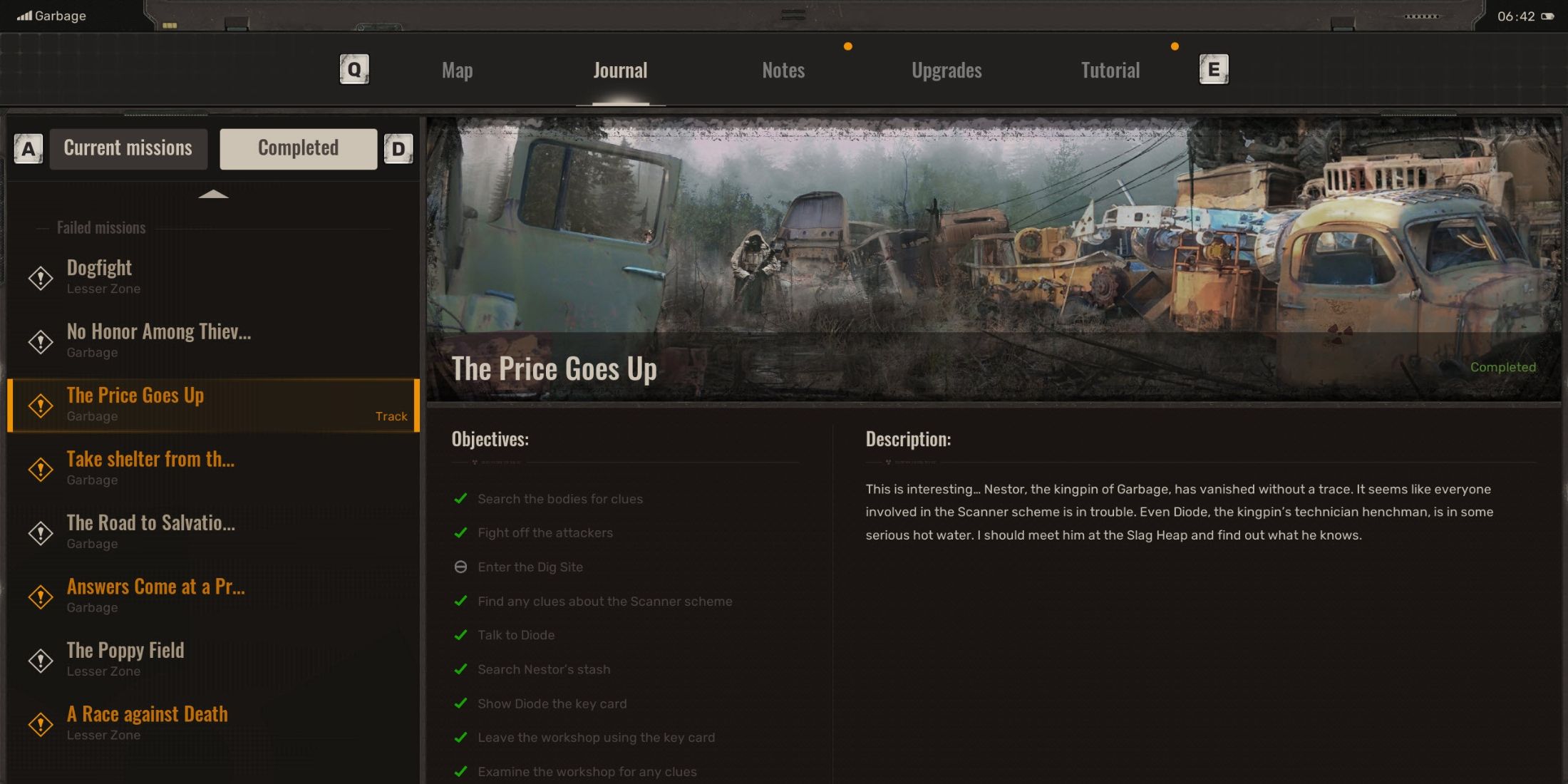 Where is the Trader in Garbage In Stalker 2/