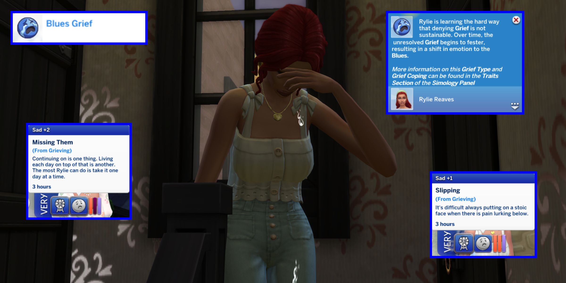 The Sims 4: All Life And Death Grief Styles