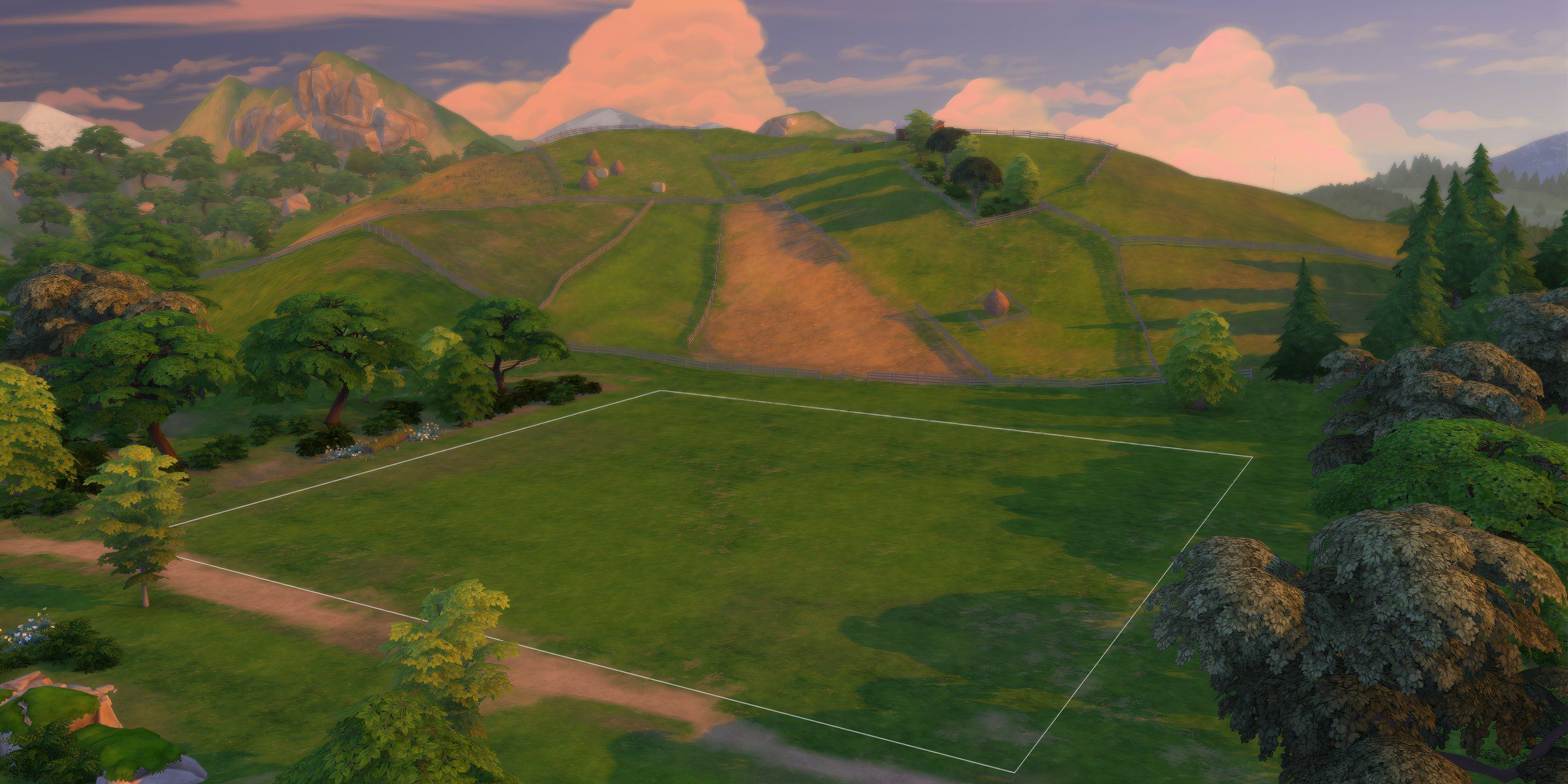 The Sims 4 Hay Hill Landing