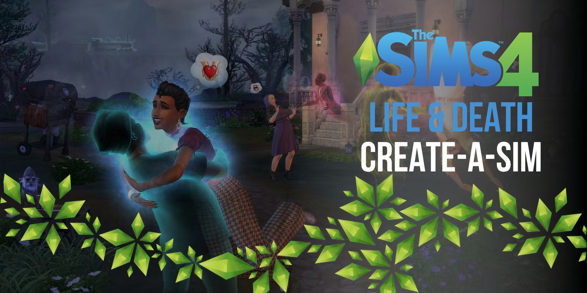 The Sims 4: Life & Death Руководство по созданию Sim (CAS)