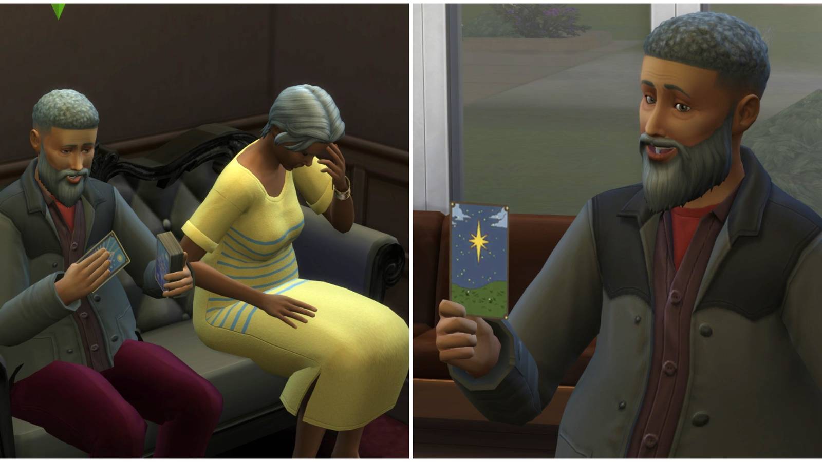 the sims 4 reading tarot deck