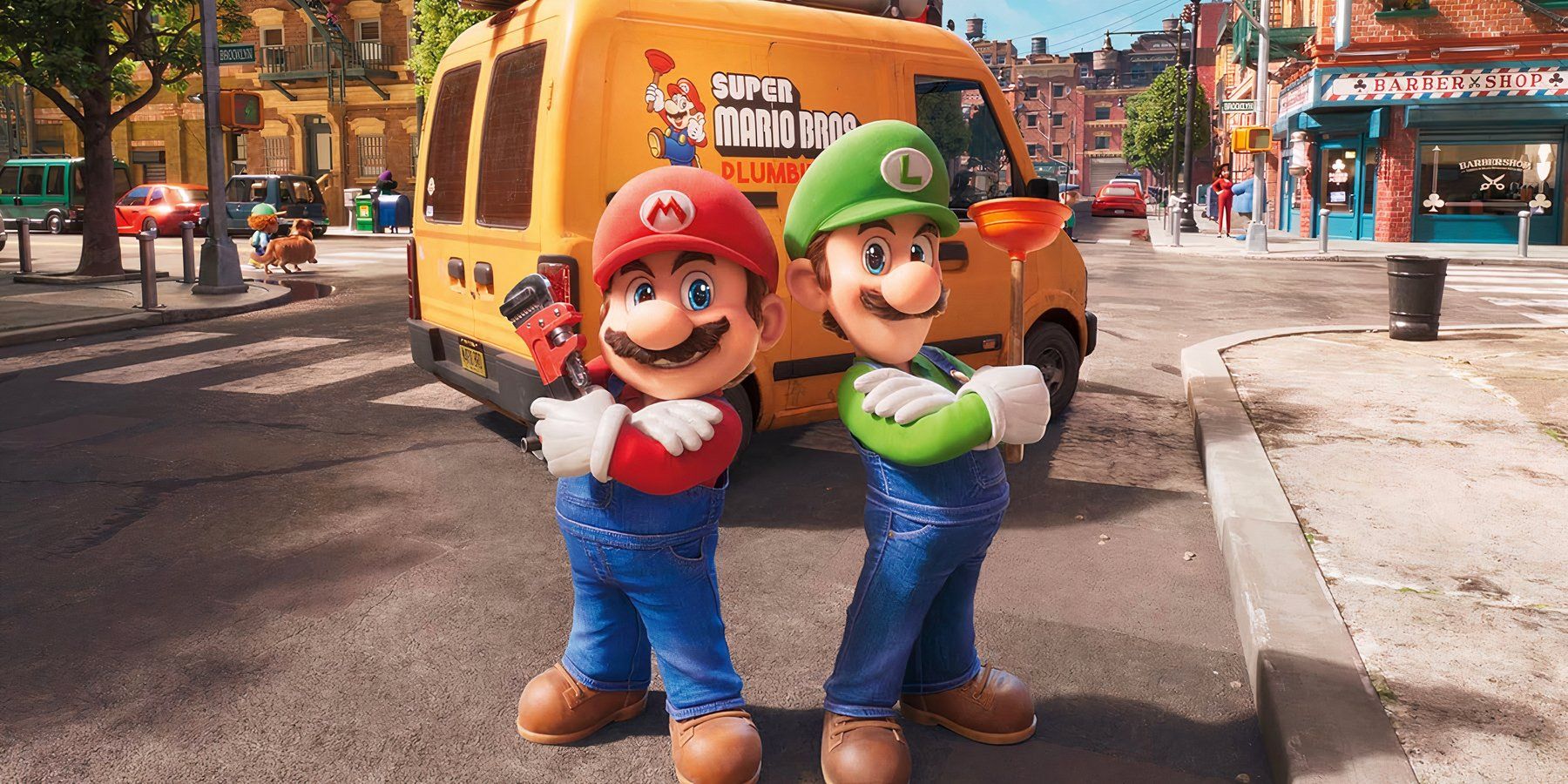 The Super Mario Bros in Brooklyn