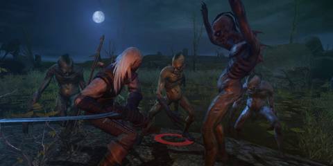 The Witcher Enhanced Edition Combat Against Monsters