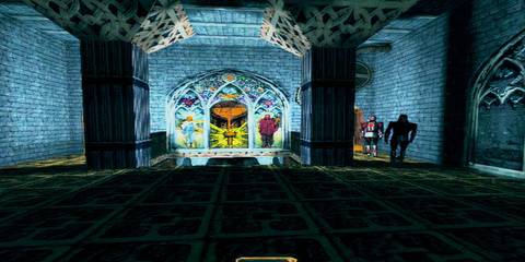 garret watching two guards