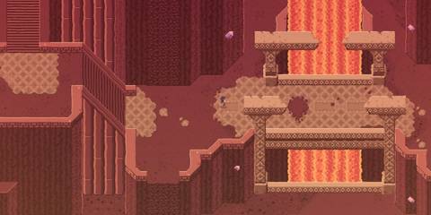 Path between bosses in Titan Souls