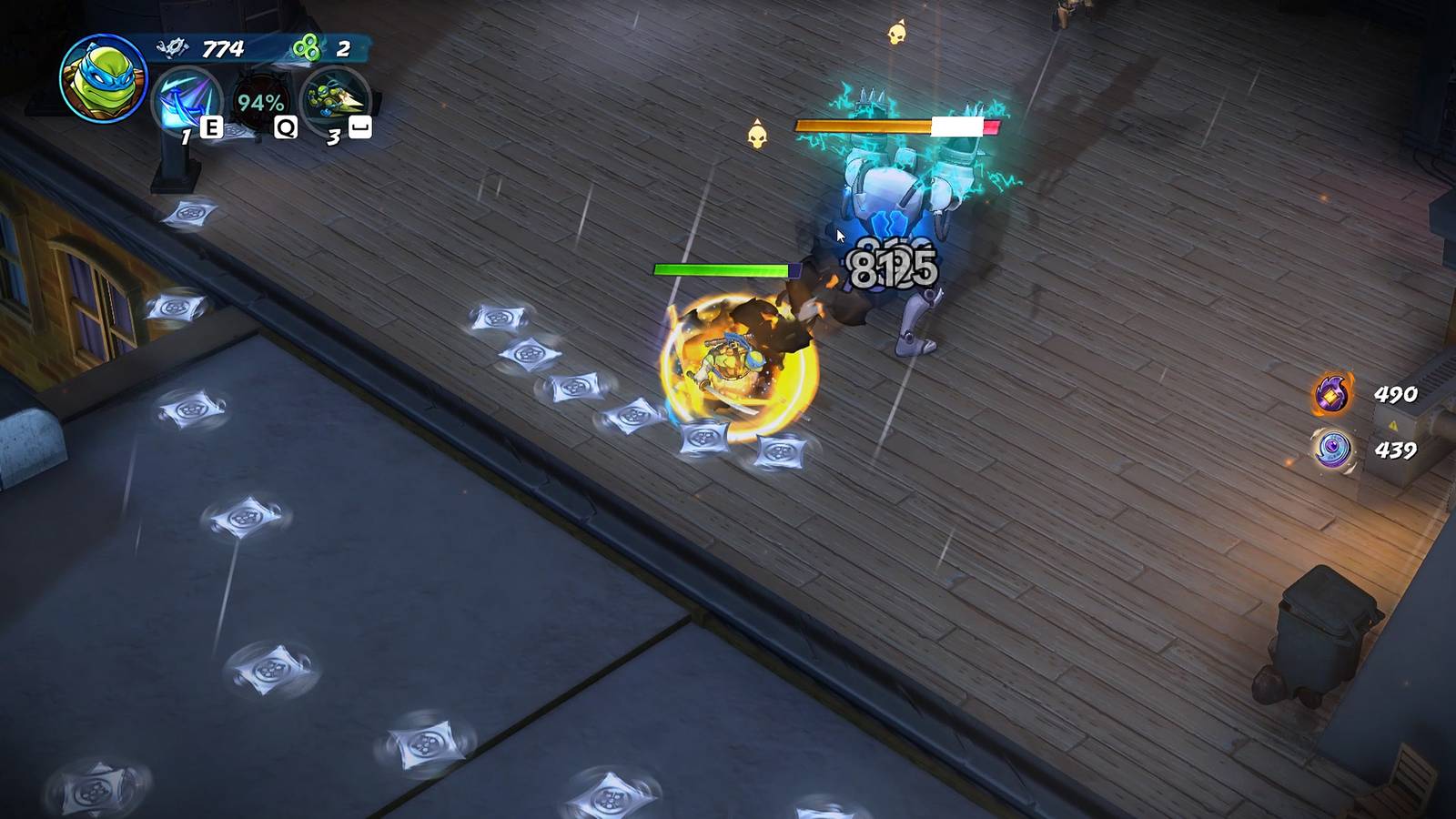 TMNT Splintered Fate - Shuriken Build