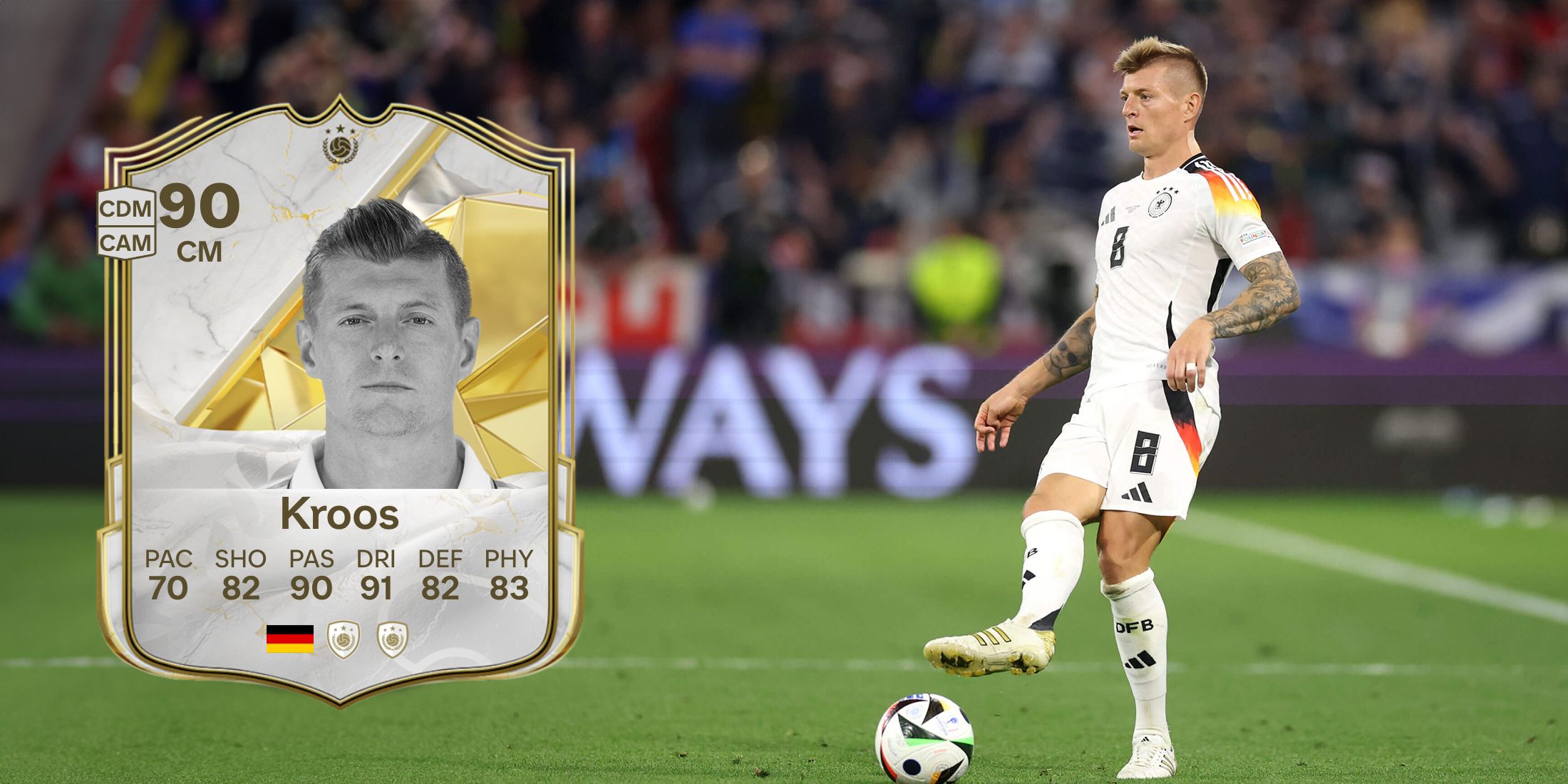 Toni Kroos EA Sports FC 25 Ultimate Team Card