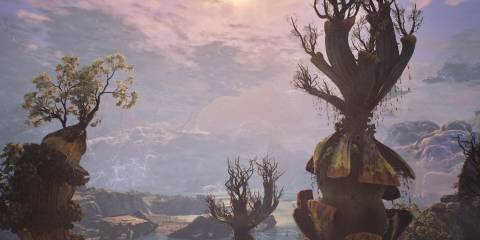 Image of an ecosystem in Towers of Aghasba