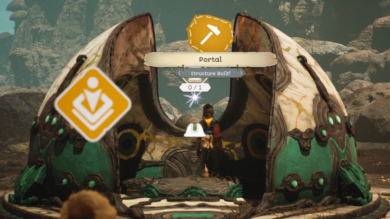 towers of aghasba how to fast travel teleport unlock portal fix rebuild