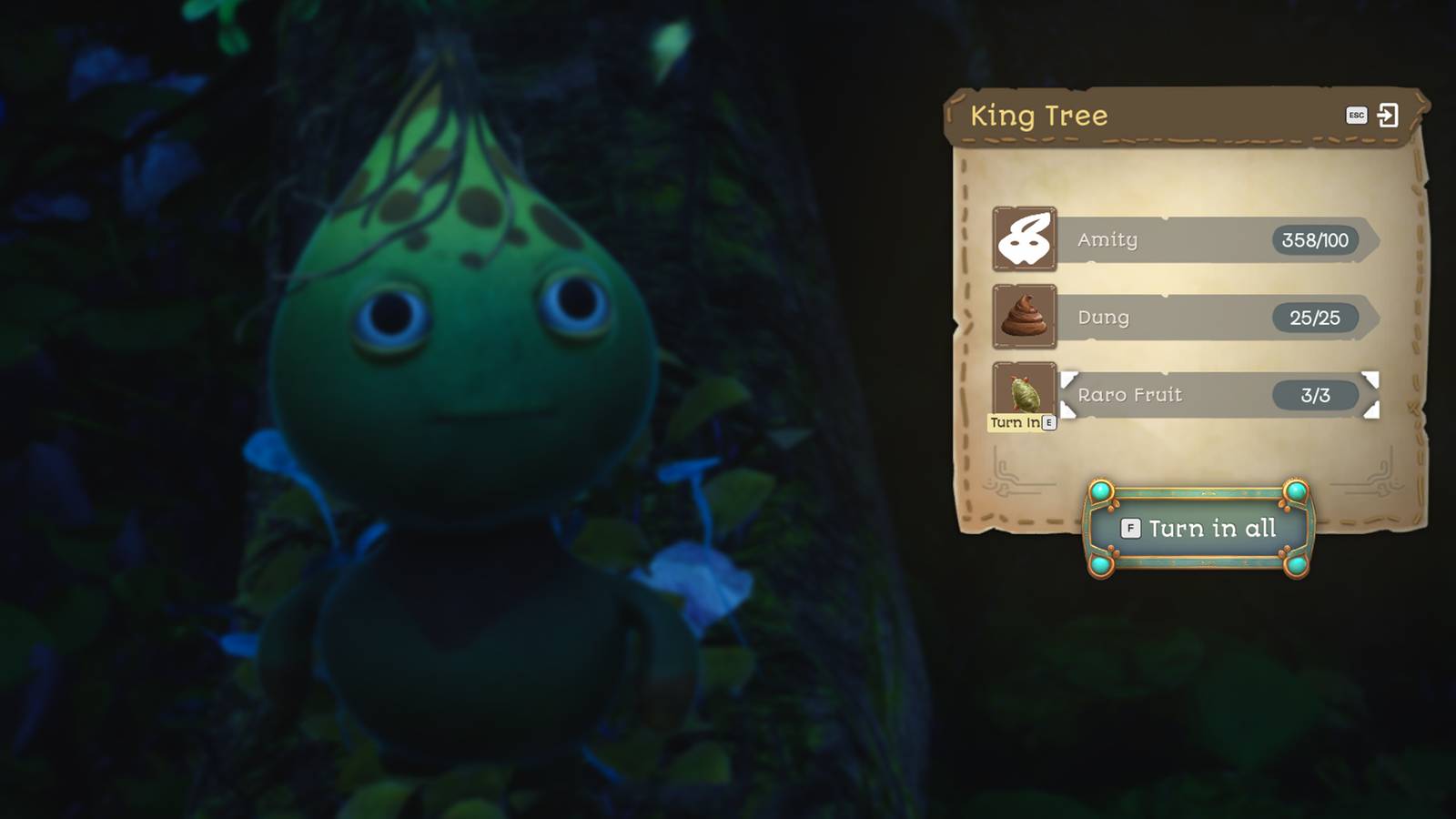 towers of aghasba how to get raro fruit location where to find