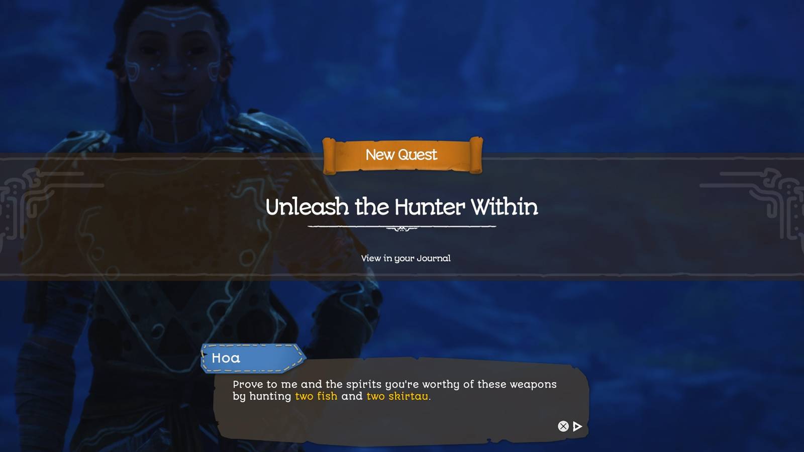 Towers of Aghasba Unleash The Hunter Within Quest Guide - How To Hunt Fish & Skirtau, Defeat the Withered, and Observe Creatures with Shimuscope