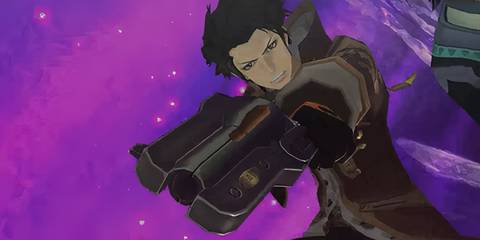 alvin preparing to shoot a gun