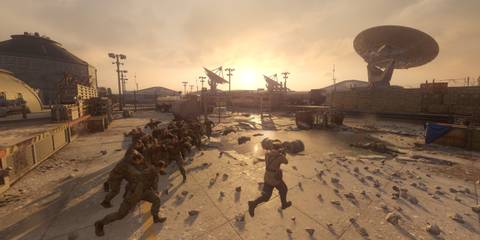 training zombies at area 51 on moon