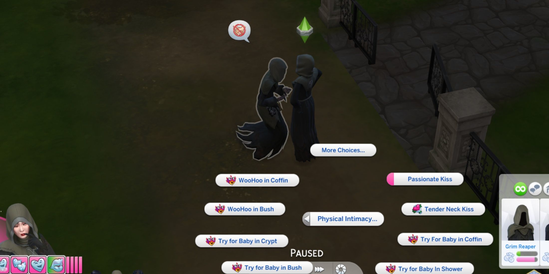 try for baby the sims 4 grim reaper