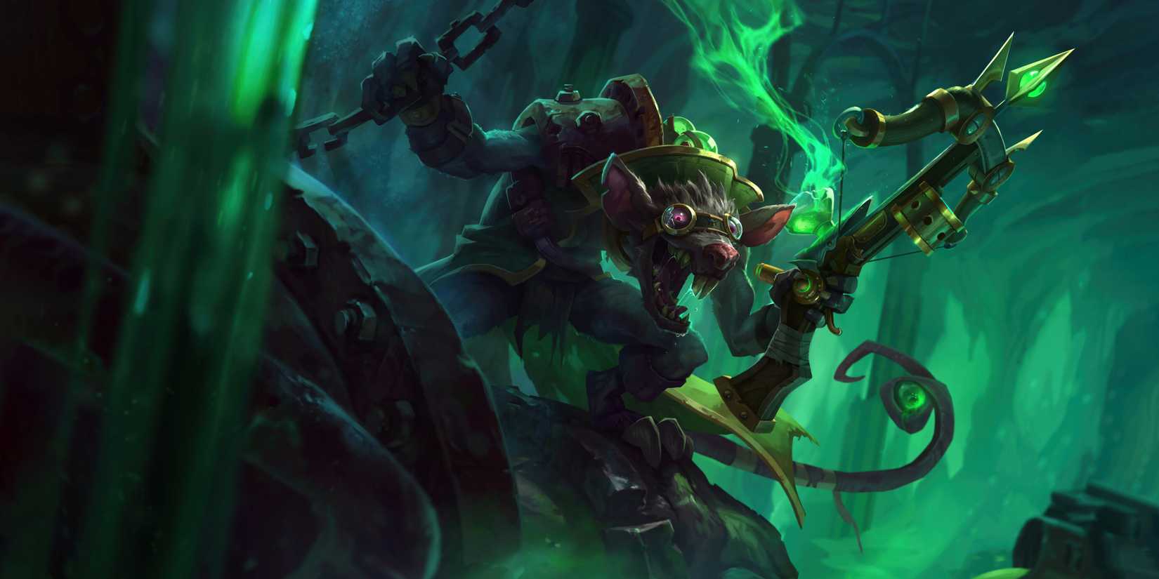 Twitch, the Plague Rat of Zaun, was not included in Arcane's narrative