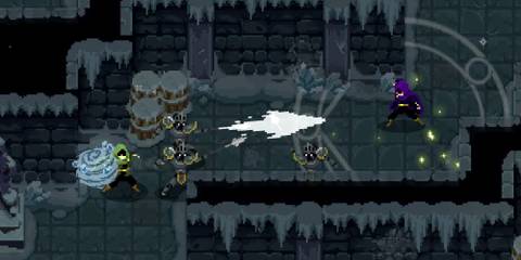 Attacking in Wizard of Legend