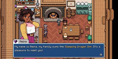 Reina in Fields of Mistria