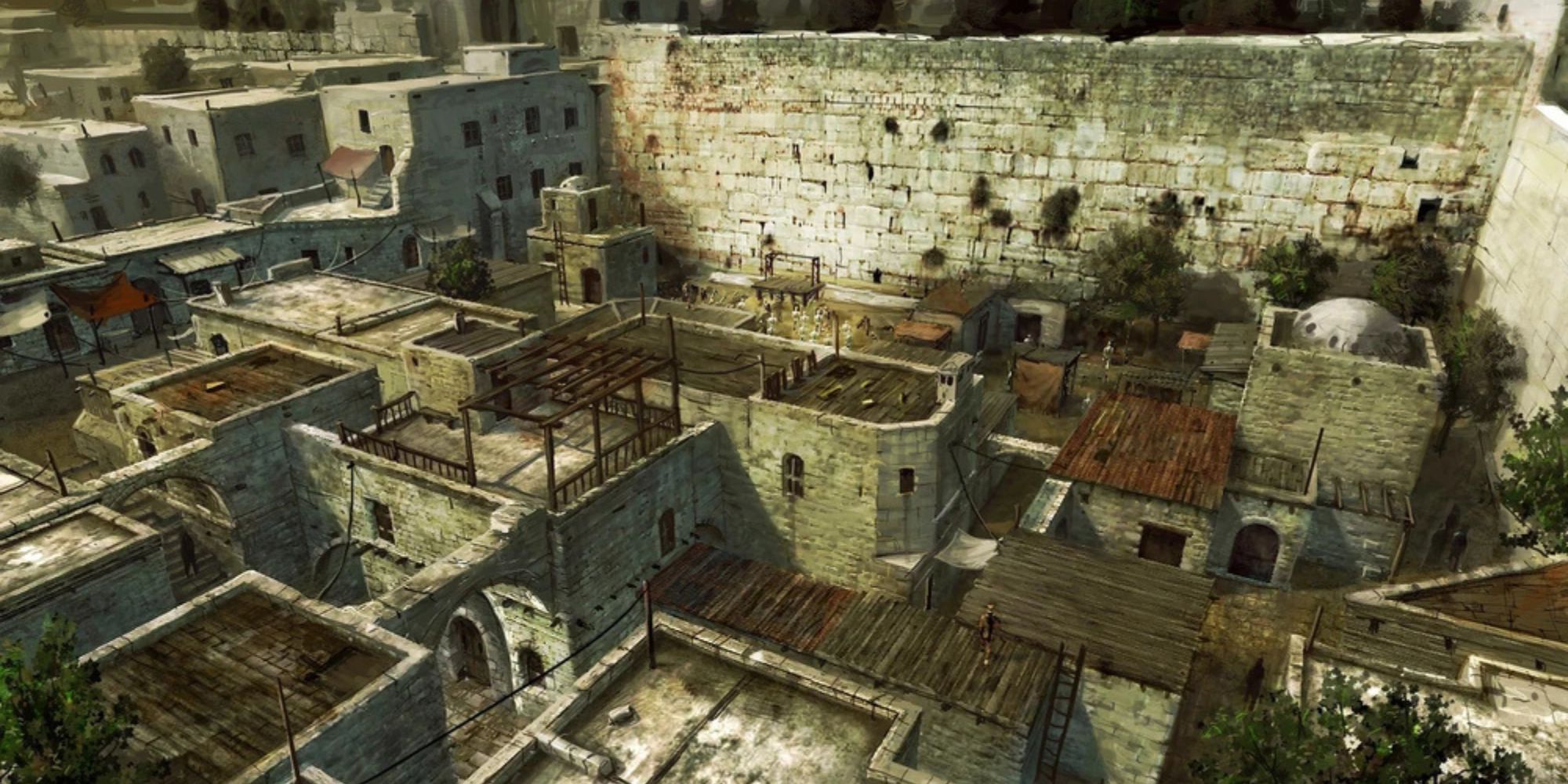 Concept art of Jerusalem in Assassin's Creed