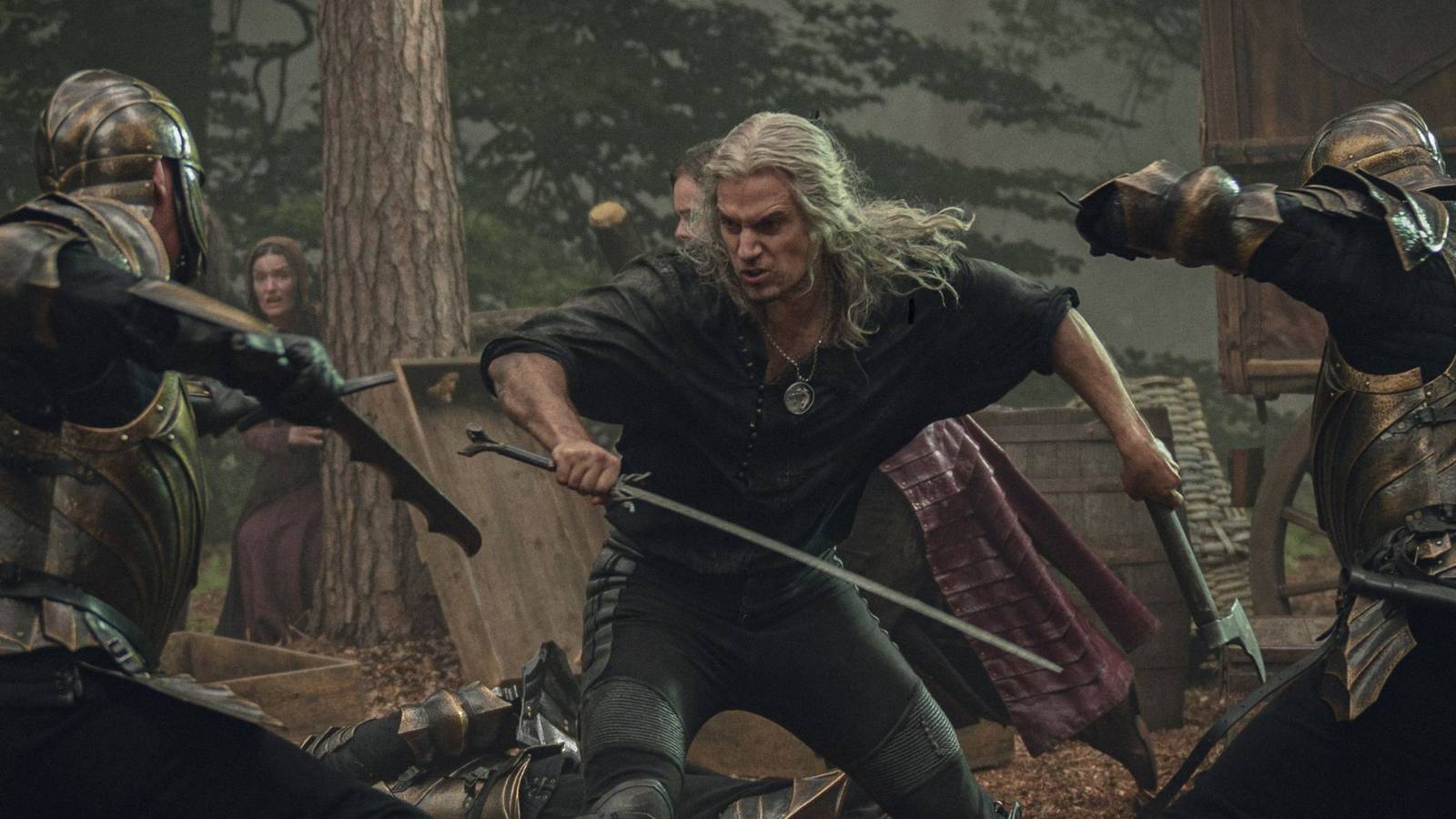 Geralt in Netflix The Witcher