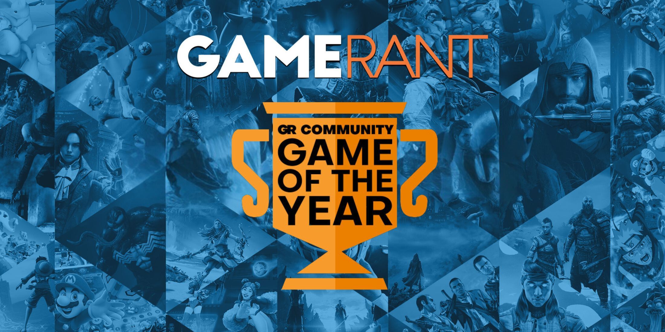 The GR Community Game of the Year trophy