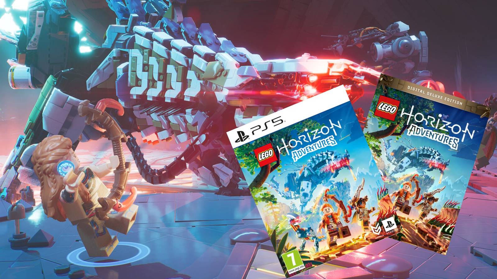 The standard and deluxe editions of LEGO Horizon Adventures