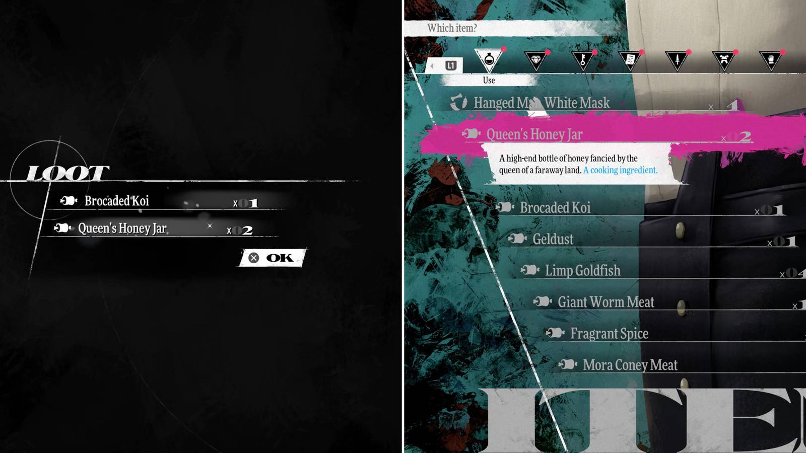 The Player Getting Two Queen's Honey Jars