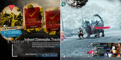 The Icebeast Chimenzahn Bounty & Boss Fight 