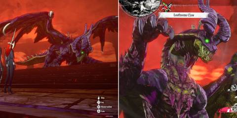 The Party Facing The Devourer Of Stars and It Using Loathsome Claw