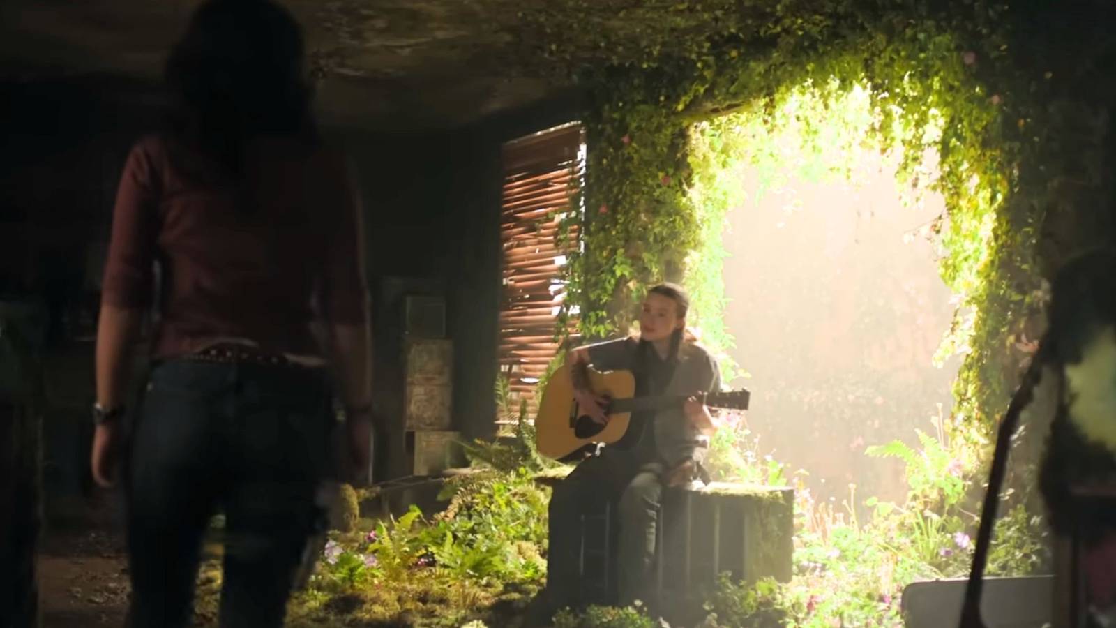 Ellie and Dina in The Last of Us season 2